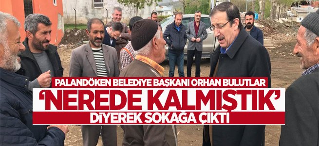 Palandöken Belediyesi, kaldığı yerden devam ediyor... 