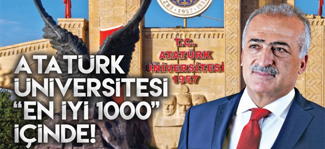 Atatürk Üniversitesi Dünya Markası Oldu!