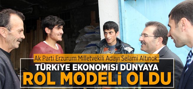 ''Türkiye Ekonomisi Dünyaya Rol Modeli Oldu''