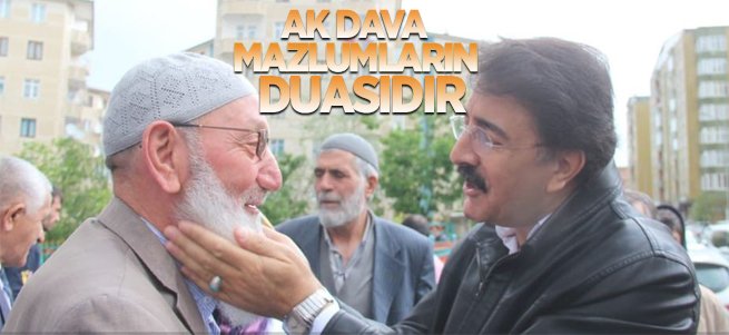 Aydemir: “Ak Dava Mazlumların Duasıdır” 