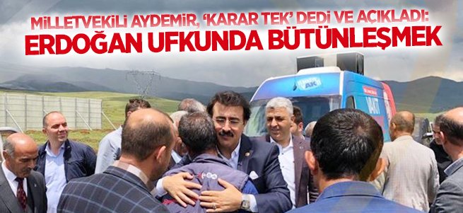 ‘Karar Tek: Erdoğan Ufkunda Bütünleşmek’ 