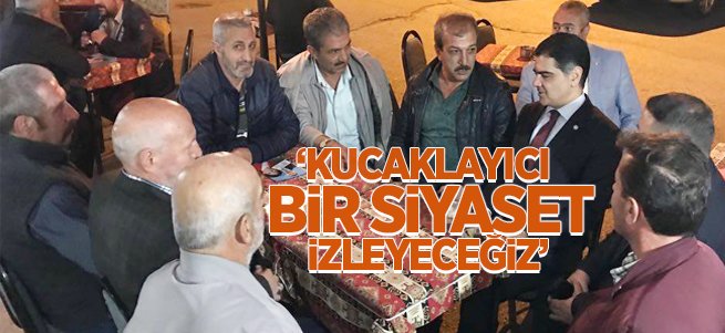 Cinisli: Kucaklayıcı bir siyaset izleyeceğiz