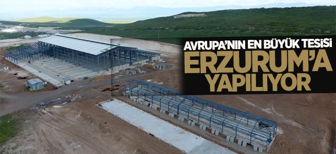 Avrupa'nın En Büyük Tesisi Erzurum'a Yapılıyor 