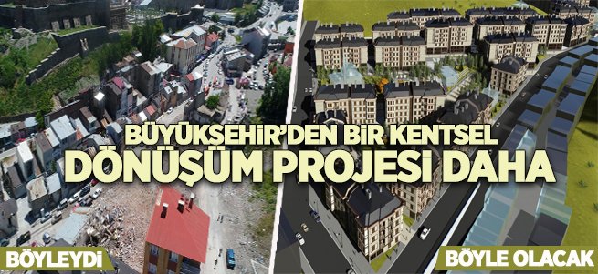 Büyükşehir’den yeni bir kentsel dönüşüm projesi