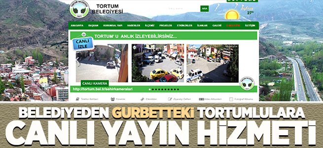 Gurbetteki Tortumlulara Canlı Yayın Hizmeti