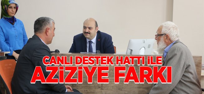 Canlı Destek Hattı İle Aziziye Farkı 