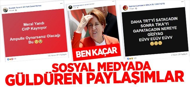 Güldüren Meral Akşener paylaşımları