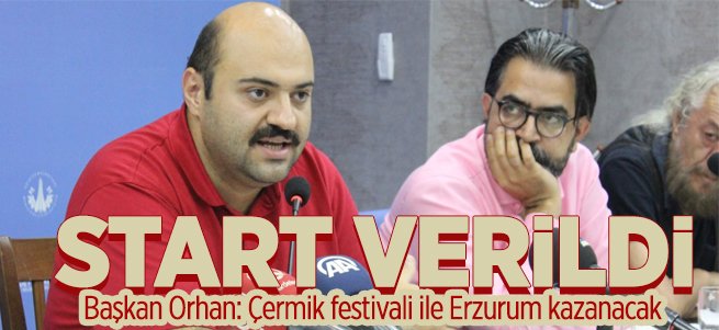 Aziziye Çermik Festivali İçin Start Verildi