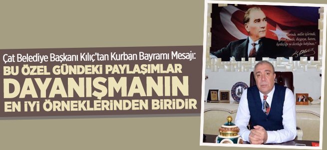 Başkan Bulutlar'dan birlik mesajı!   