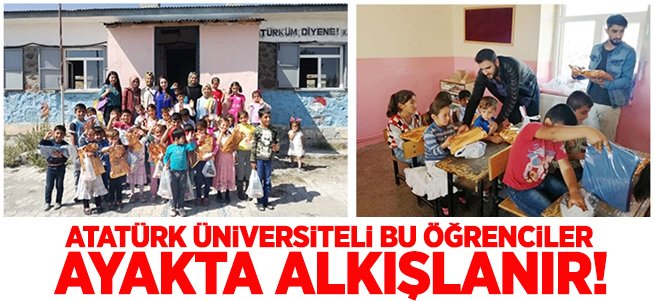 Bu öğrenciler ayakta alkışlanır