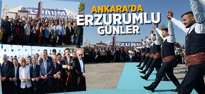 Ankara’da Erzurum coşkusu 