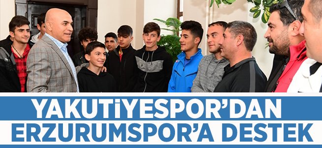 Yakutiyespor'dan BB Erzurumspor'a destek