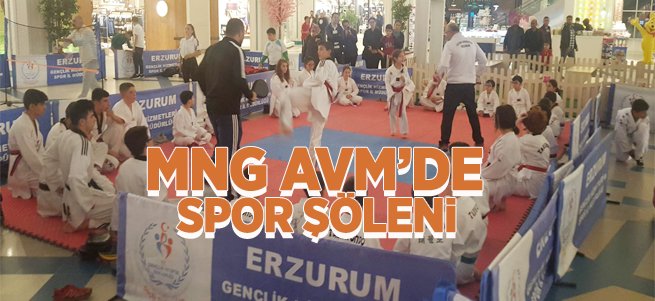 MNG AVM'de Spor Gösterileri 