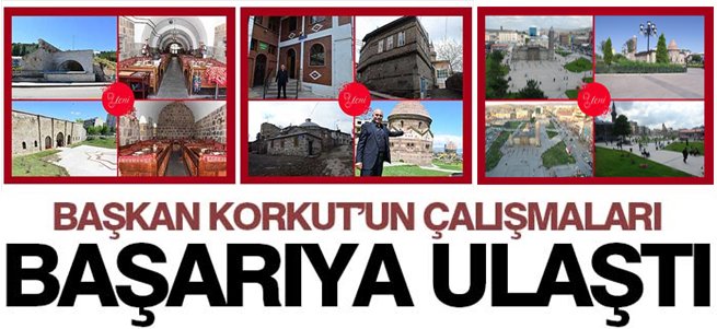 Başkan Korkut'un çalışmaları başarıya ulaştı