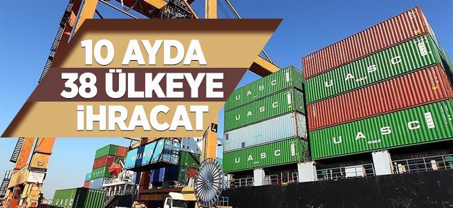 Erzurum'dan 10 Ayda 38 Ülkeye İhracat