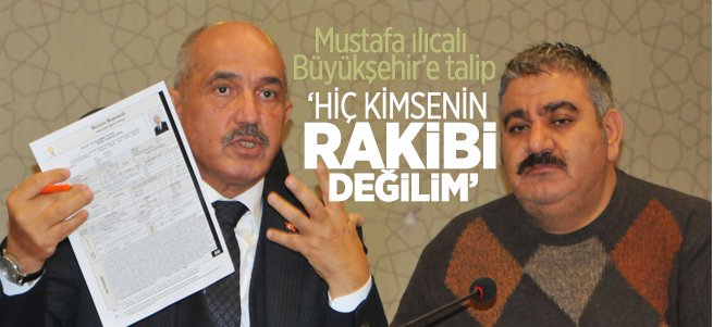 Mustafa Ilıcalı Büyükşehir'e talip