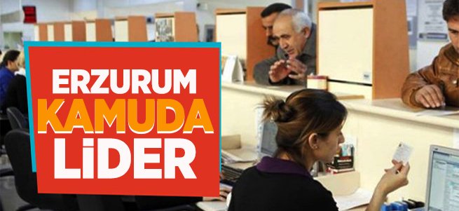 Erzurum kamuda önde