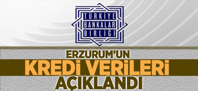 Erzurum kredi verileri açıklandı