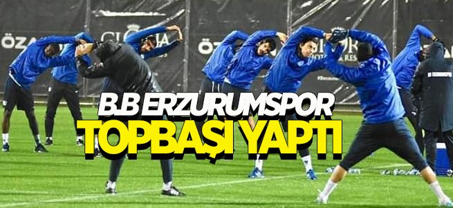 B.B. Erzurumspor topbaşı yaptı