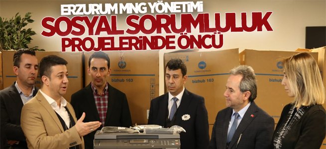 Erzurum MNG Yönetiminden Alkışlanacak Yardım