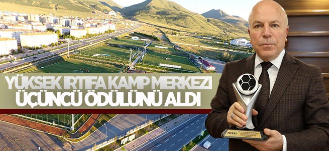 Yüksek İrtifa Kamp Merkezi Üçüncü Ödülünü Aldı 