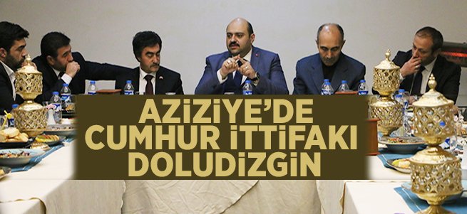 Aziziye'de Cumhur İttifakı Doludizgin 