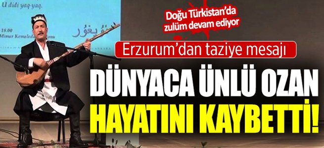 Türk Dünyasının acı kaybı