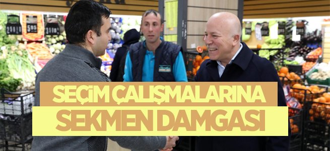 Seçim Çalışmalarına Sekmen Damgası