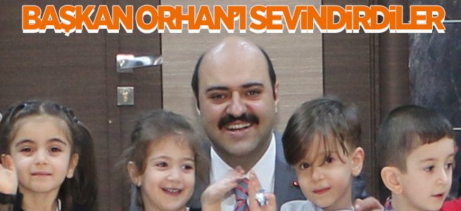 Başkan Orhan'ı sevindiren ziyaret