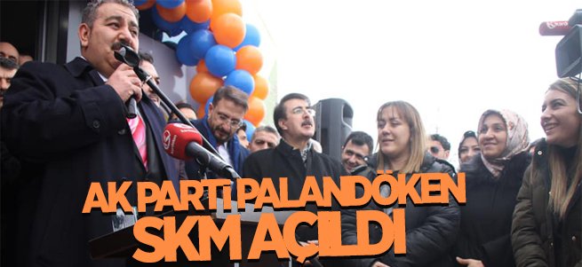 AK Parti Palandöken SKM açıldı 