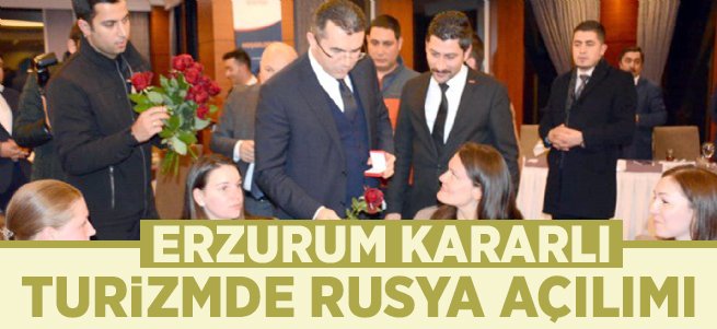Erzurum'da Rus turizm acentelerine yönelik toplantı
