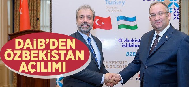 DAİB'den Özbekistan Açılımı