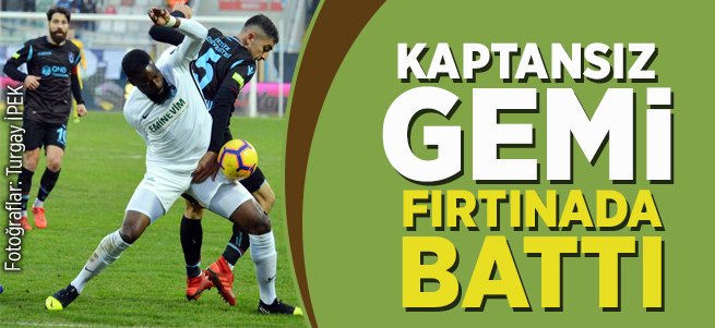 Kaptansız Gemi Fırtınada Battı