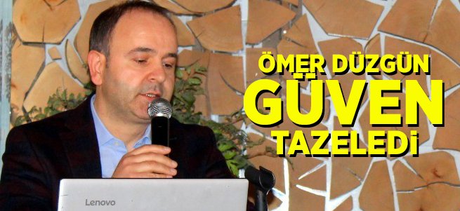 Ömer Düzgün PERDER'de güven tazeledi 