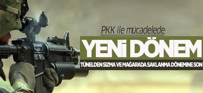 PKK ile mücadelede yeni dönem