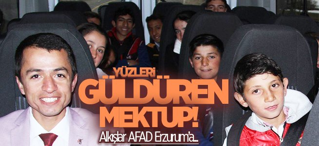 AFAD Erzurum öğrencilerin gönüllerini fethetti