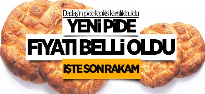 Tepkiler sonrası pide fiyatlarında indirime gidildi