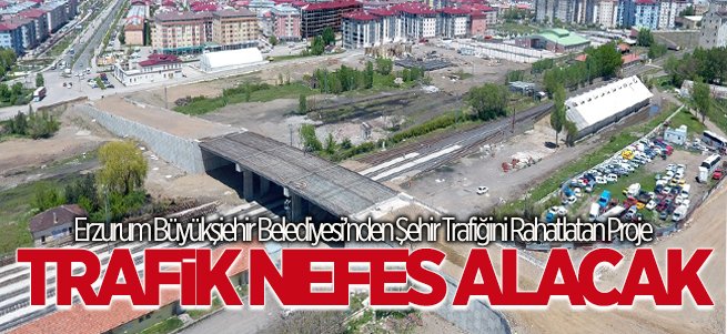 Büyükşehir’den Şehir Trafiğini Rahatlatan Proje 