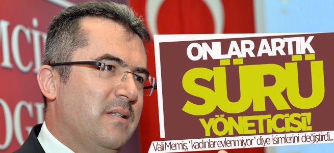 İsim Babası Vali Memiş! Onlar artık sürü yöneticisi