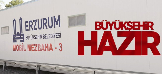 Büyükşehir Kurban Bayramı’na Hazır 