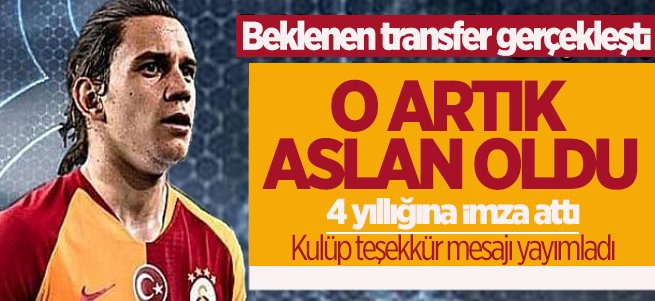 Taylan Antalyalı Galatasaray'da