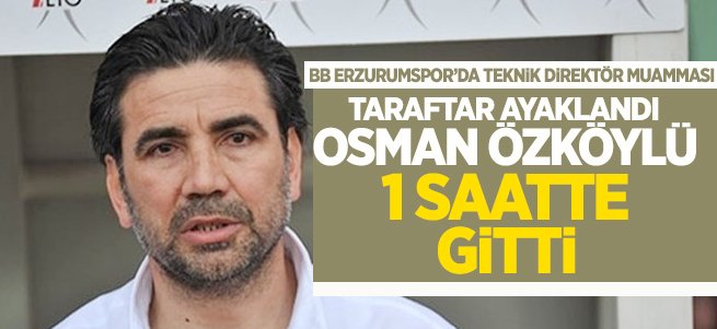 Osman Özköylü'de geri adım atıldı