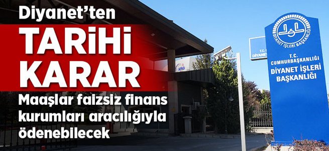 İmamların maaşı katılım bankaları tarafından ödenecek