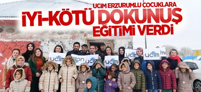 Çocuklara “iyi dokunuş kötü dokunuş” eğitimi