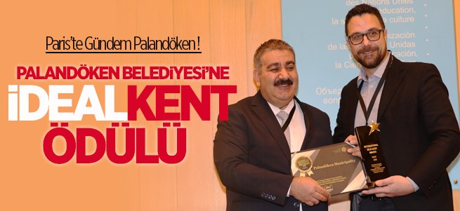 Palandöken Belediyesi’ne İdealkent Ödülü