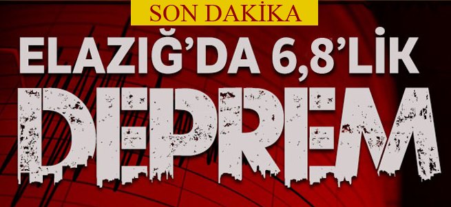 Elazığ'da deprem: Çok sayıda ölü ve yaralı var