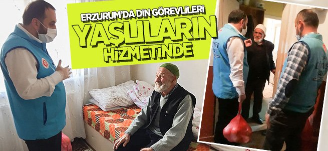 Erzurum'da Din Görevlileri Vatandaşın Hizmetinde