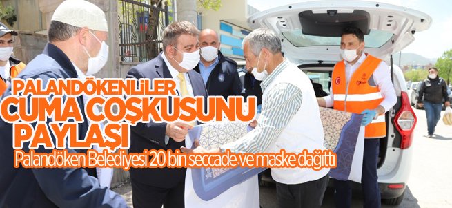 Palandökenliler Cuma Coşkusunu Paylaştı