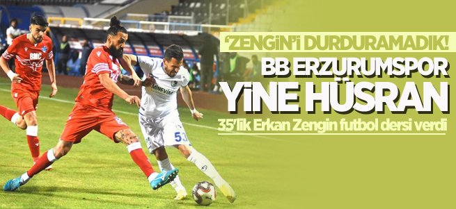 BB Erzurumspor hayal kırıklığı yarattı