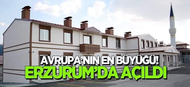 Avrupa’nın en büyüğü Erzurum canlı hayvan pazarı açıldı